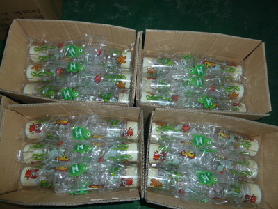 工厂定制促销礼品吸管杯 环保卡通设计，专业制造